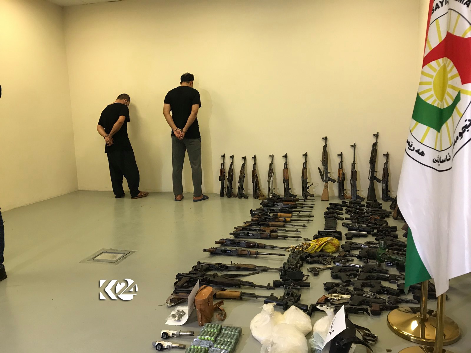 Li Hewlêrê 120 perçe çekan hate desteserkirin